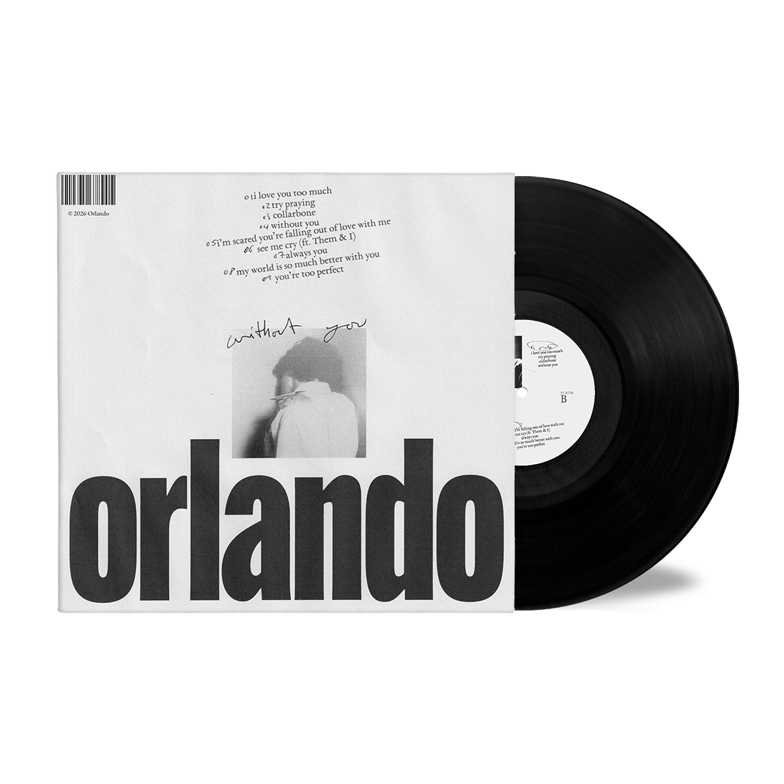 "without you" 12" vinyl